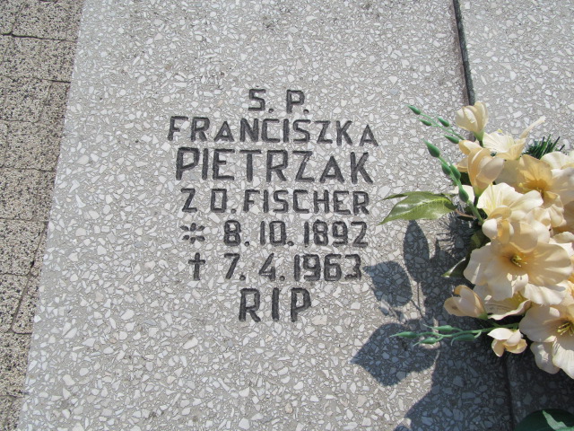 Franciszka Pietrzak 1892 Biechowo - Grobonet - Wyszukiwarka osób pochowanych