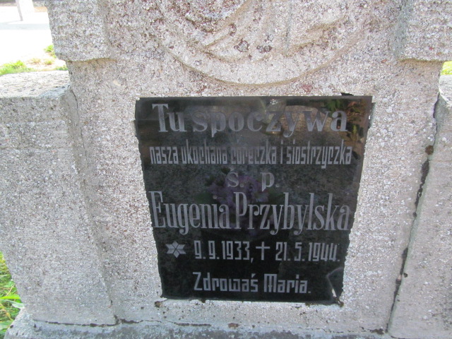 Eugenia Przybylska 1933 Biechowo - Grobonet - Wyszukiwarka osób pochowanych