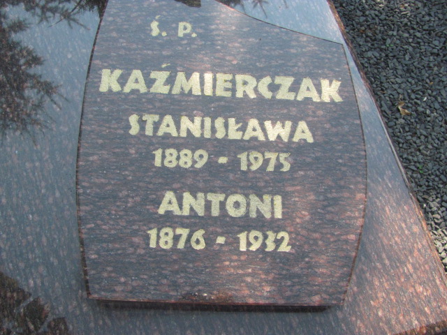 Antoni Kaźmierczak 1875 Biechowo - Grobonet - Wyszukiwarka osób pochowanych