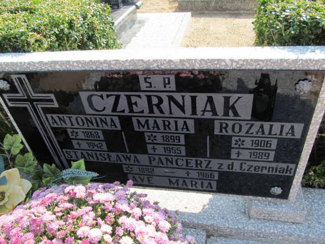 Maria Czerniak 1899 Biechowo - Grobonet - Wyszukiwarka osób pochowanych