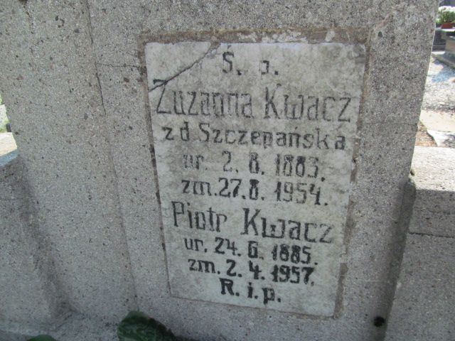 Zuzanna Kwacz 1883 Biechowo - Grobonet - Wyszukiwarka osób pochowanych