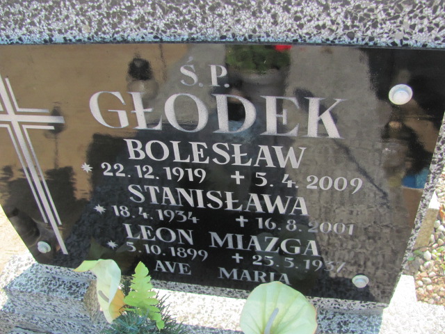 Bolesław Głodek 1919 Biechowo - Grobonet - Wyszukiwarka osób pochowanych