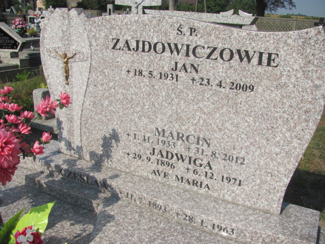 Czesław Zajdowicz 1893 Biechowo - Grobonet - Wyszukiwarka osób pochowanych