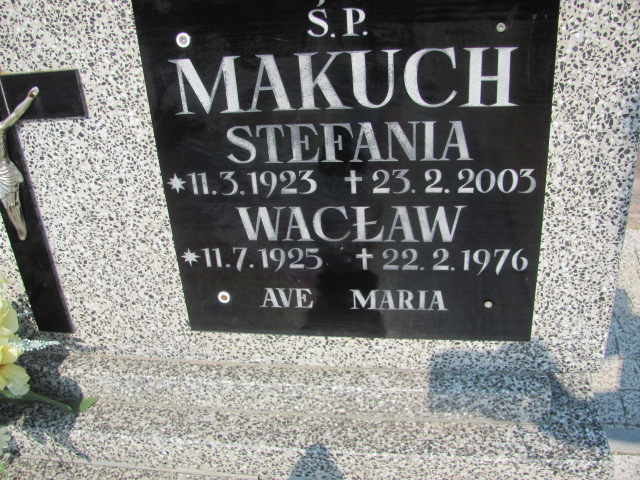 Wacław Makuch 1925 Biechowo - Grobonet - Wyszukiwarka osób pochowanych