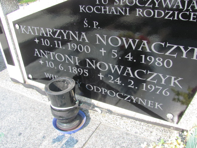 Katarzyna Nowaczyk 1900 Biechowo - Grobonet - Wyszukiwarka osób pochowanych